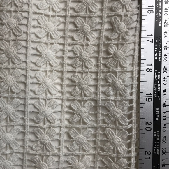 Banana Republic Ivory Lace Mini Dress Size 2/XS - Picture 8 of 8